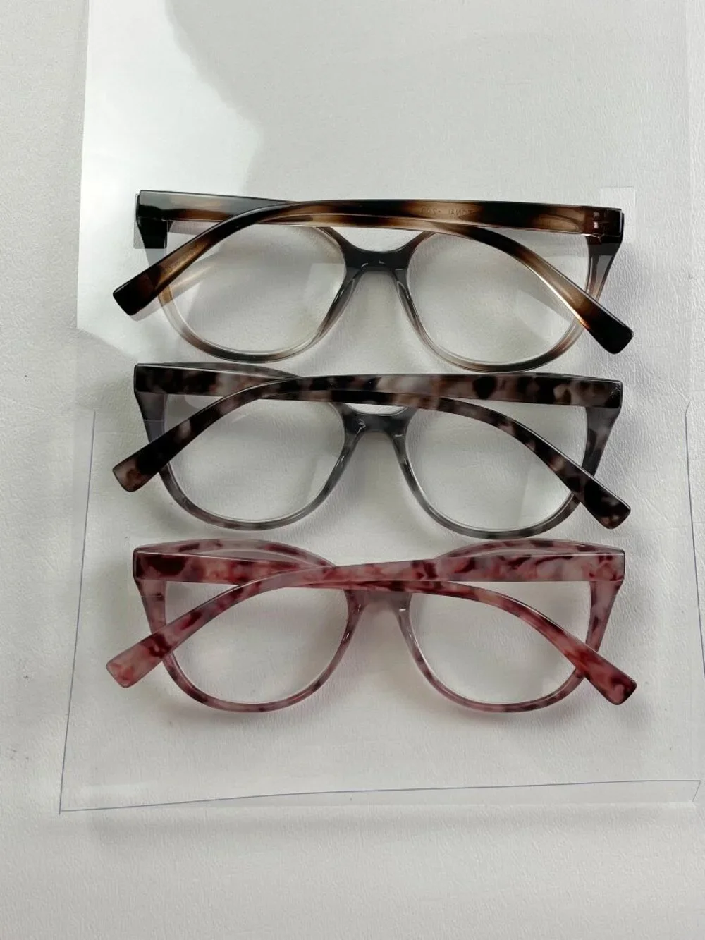 Max Edition 3 Pack Reading Glasses +2.00  Brown Demi Blush Tortoise New